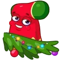 Sticker from Red Sock