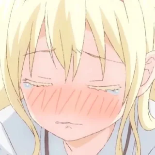 😳 emoji Another anime reactions Telegram sticker 3 of 70