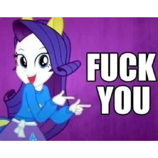 😘 emoji FUCK YOU!! Telegram sticker 1 of 30