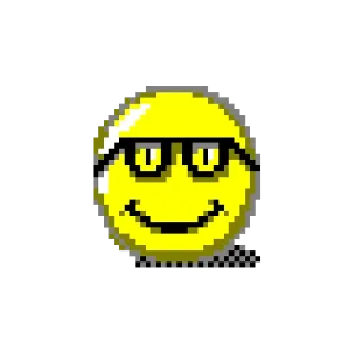 🤓 emoji lisa Telegram sticker 10 of 120