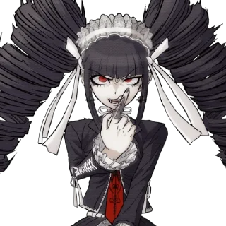 😤 emoji Celestia Ludenberg Telegram sticker 10 of 18