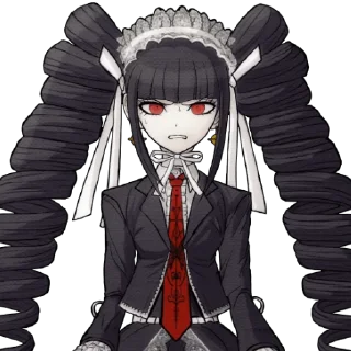 😓 emoji Celestia Ludenberg Telegram sticker 14 of 18