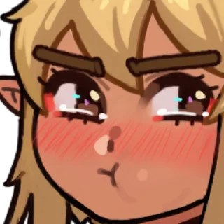 😶 emoji desu Telegram sticker 6 of 9