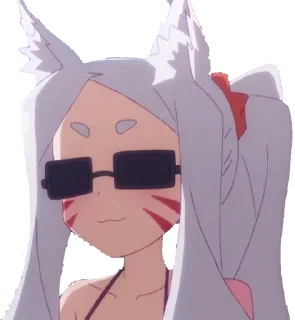 😎 emoji shiro @Lucegraph Telegram sticker 8 of 23