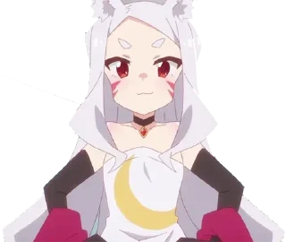 😏 emoji shiro @Lucegraph Telegram sticker 10 of 23
