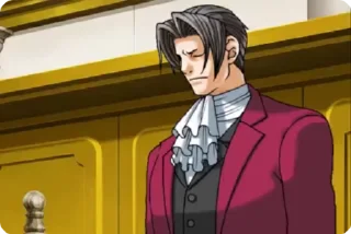 Sticker from Ace Attorney by @Justadu