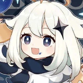 💗 emoji паймон ♡ paimon !! @realfutaba Telegram sticker 6 of 11