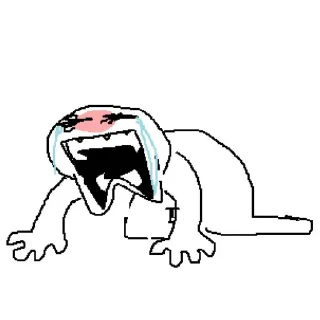 😭 emoji Silly Telegram sticker 7 of 71