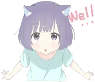😯 emoji ᨳ nya ↬ @wexsavi  ♡ ` Telegram sticker 7 of 40