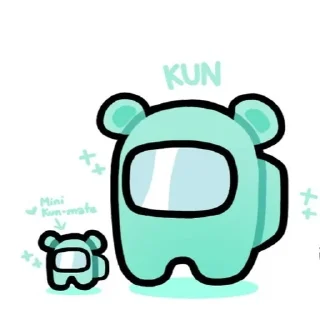 🐻 emoji Among us Telegram sticker 13 of 39