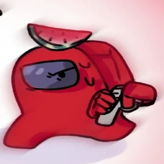🤬 emoji Among us Telegram sticker 24 of 39