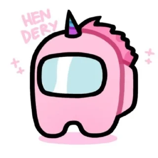 🦄 emoji Among us Telegram sticker 7 of 39