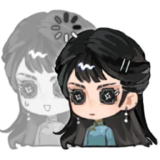 🤔 emoji Anniversary  tiny三月 @identityVGOGO Telegram sticker 11 of 16