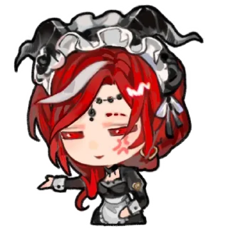 😡 emoji Anniversary  tiny三月 @identityVGOGO Telegram sticker 13 of 16