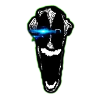 ⛑ emoji тролльлицо :: Telegram sticker 24 of 63