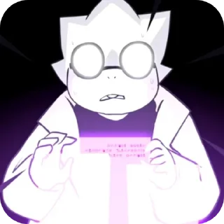 🌟 emoji XTale Alphys :: @heyaguyzz Telegram sticker 23 of 104