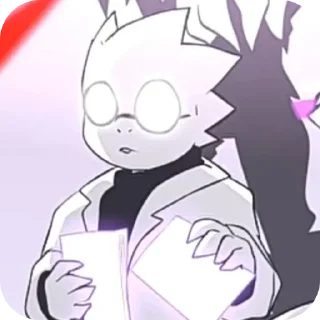 🌟 emoji XTale Alphys :: @heyaguyzz Telegram sticker 7 of 104
