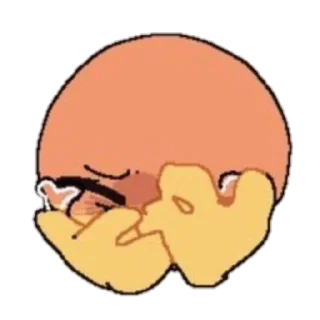 😭 emoji Cursed emojis Telegram sticker 8 of 10