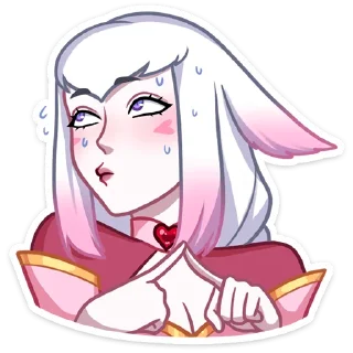 😅 emoji Мари и Хидэ :: @stickroom Telegram sticker 7 of 48