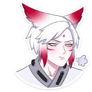 😠 emoji Хидэ (@TgSticker) Telegram sticker 17 of 48