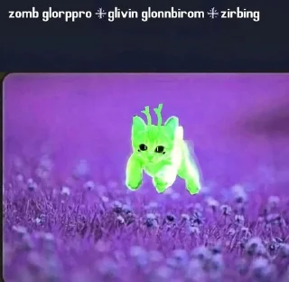 Sticker from Кот инопланетянин/cat alien
