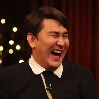 😂 emoji Азамат Мусагалиев by @vohmanov_art Telegram sticker 7 of 48