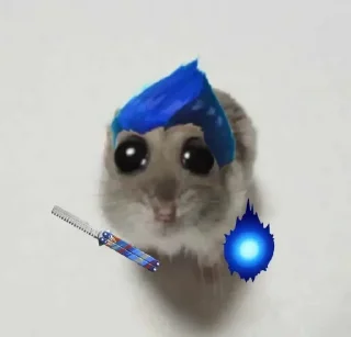 🥺 emoji Грустный Агент Хомяк Telegram sticker 10 of 24