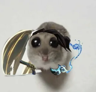 🥺 emoji Грустный Агент Хомяк Telegram sticker 7 of 24
