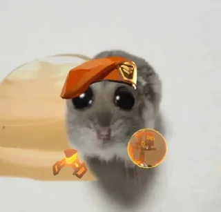 🥺 emoji Грустный Агент Хомяк Telegram sticker 15 of 24