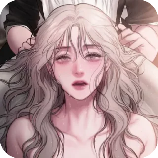 Sticker from lily of the valley