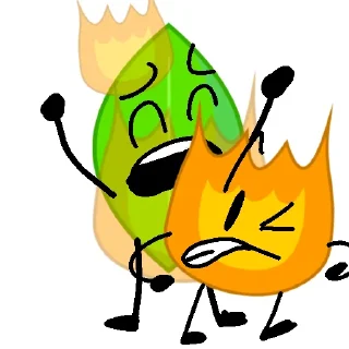 😱 emoji BFDI StickerPack Telegram sticker 6 of 23