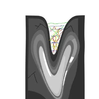 🫥 emoji BFDI StickerPack Telegram sticker 22 of 23
