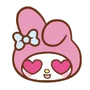 Sticker from @kotletovvemoji | My Melody