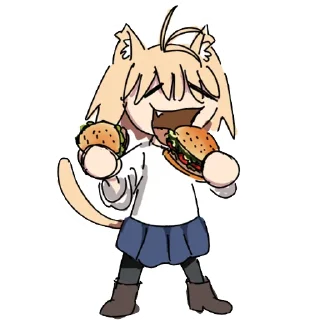 🤤 emoji Neco Arc Telegram sticker 24 of 120