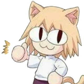 👍 emoji Neco Arc Telegram sticker 20 of 120