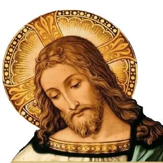 😇 emoji Jesus @stickersb2b Telegram sticker 21 of 40