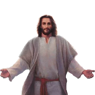 🙌 emoji Jesus @stickersb2b Telegram sticker 3 of 40