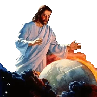 😊 emoji Jesus @stickersb2b Telegram sticker 14 of 40