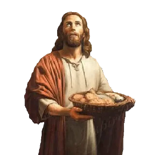 👐 emoji Jesus @stickersb2b Telegram sticker 17 of 40