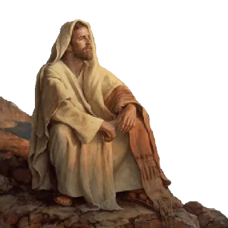 💡 emoji Jesus @stickersb2b Telegram sticker 13 of 40