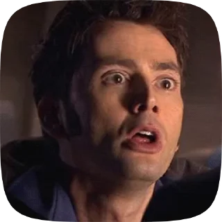 Sticker from Doctor Who. Ten. 3.0