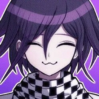 Sticker from Kokichi Ouma.