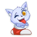😜 emoji Фрости :: @TgSticker Telegram sticker 2 of 44