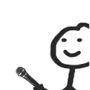 🎤 emoji A.A.A ✌ Telegram sticker 8 of 120