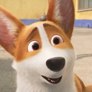 🫤 emoji Rex Royal Corgi [ Sticker Pack ] Telegram sticker 13 of 19