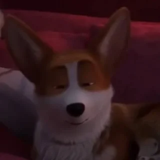 😴 emoji Rex Royal Corgi [ Sticker Pack ] Telegram sticker 9 of 19