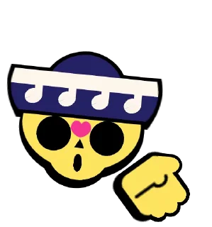 🤦 emoji Poco Pins @BrawlStarsStik Telegram sticker 10 of 16