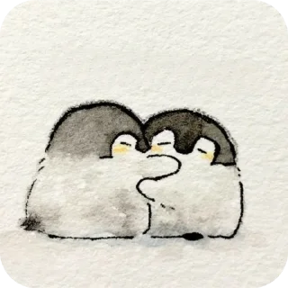 🥰 emoji Penguin 🐧 Telegram sticker 3 of 19