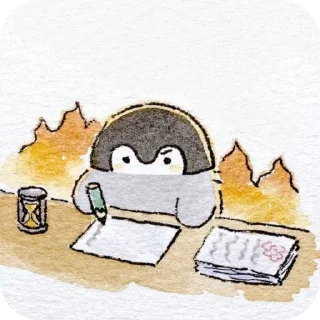 😡 emoji Penguin 🐧 Telegram sticker 11 of 19