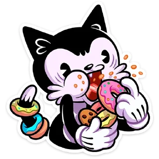 🍴 emoji Кот Джо • @TgSticker Telegram sticker 16 of 49